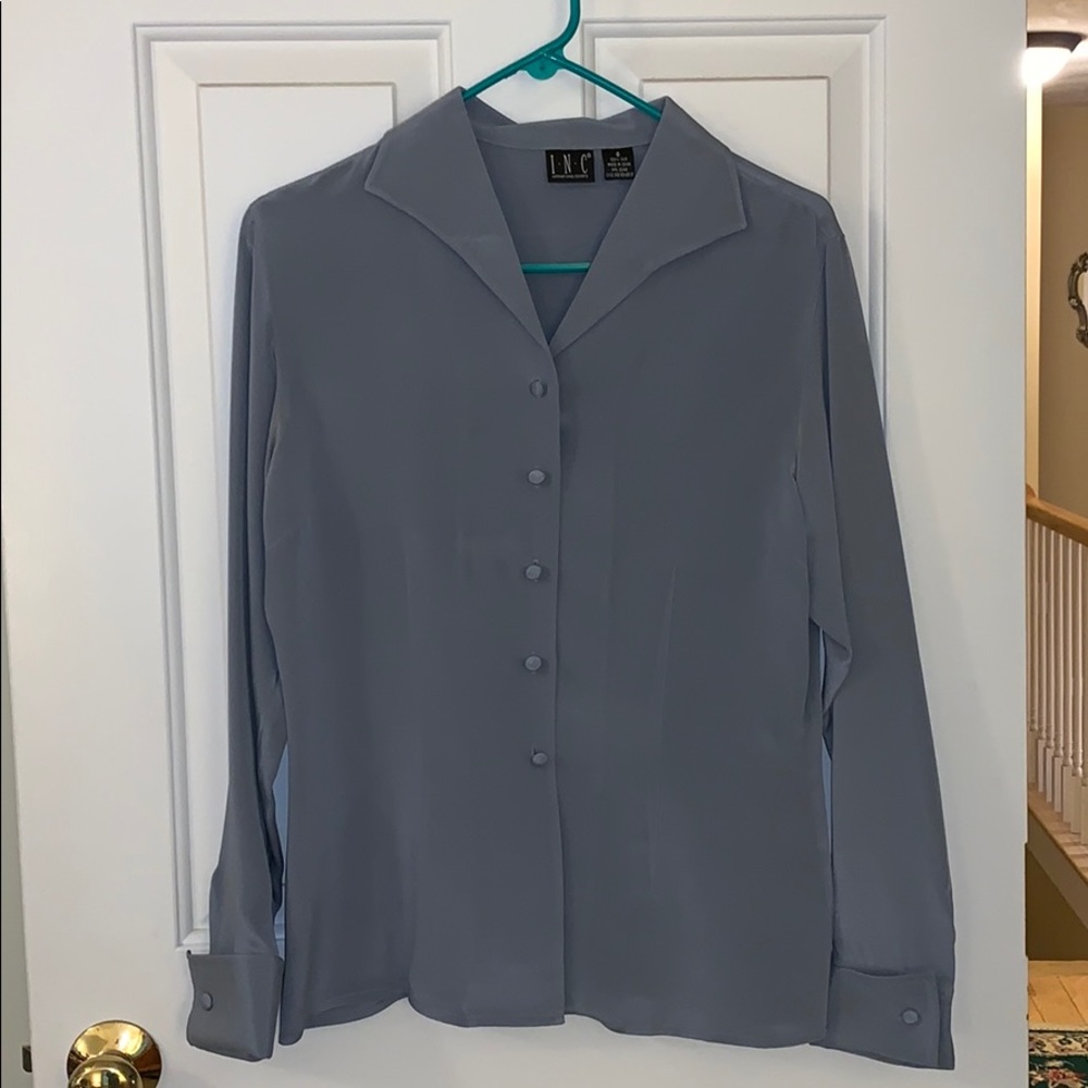 Blue INC silk blouse